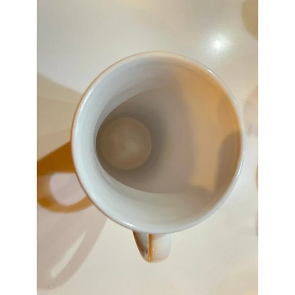 Vintage Style Brown Mega Coffee Mug - 